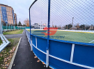 В районе Отрадное открыта новая хоккейная площадка со современным оборудованием